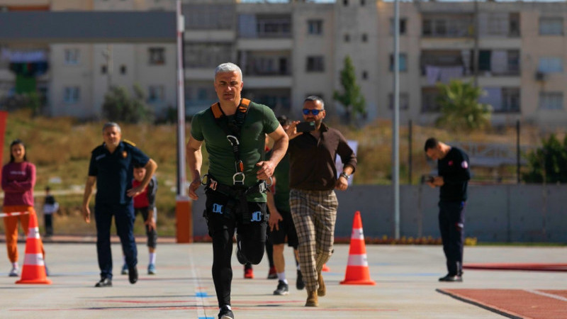 AKKUYU NGS İTFAİYECİLERİ ÇOK DİSİPLİNLİ SPOR ETKİNLİĞİNDE BİRİNCİ OLDU