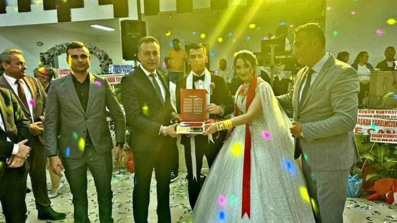 MHP Silifke  İlçe Başkanı Nogay Kızını Evlendirdi