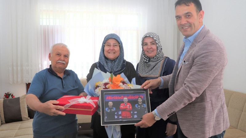 Altunok, Gezervacı Ailesini Ziyaret Etti