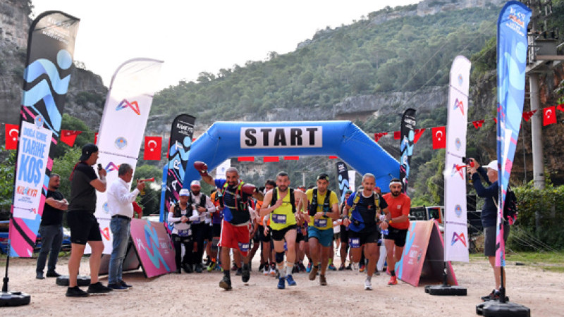 2. KİLİKYA ULTRA MARATONU RENKLİ GÖRÜNTÜLERLE SONA ERDİ