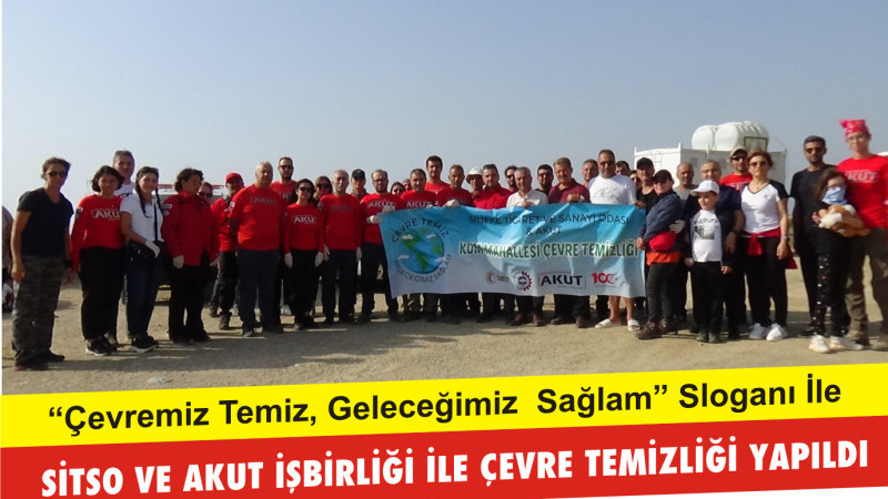 AKUT  100. YIL ETKİNLİKLERİ KAPSAMINDA  ÇEVRE TEMİZLİĞİ YAPTI