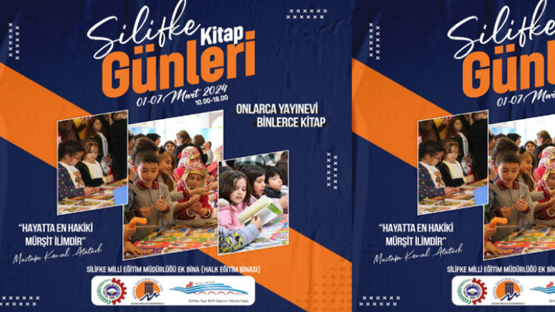 Silifke Kitap Günleri 1-7 Mart'ta 