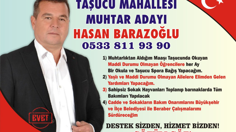BU TOPRAKLARA BORCUM VAR, TAŞUCU'NUN YILDIZI PARLAYACAK