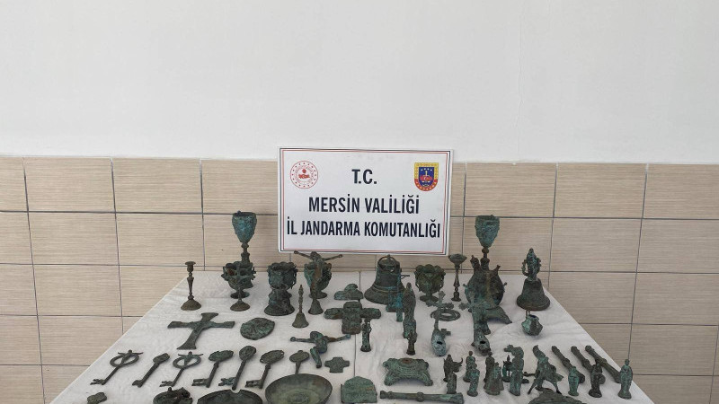 JANDARMADAN TARİHİ ESER OPERASYONU