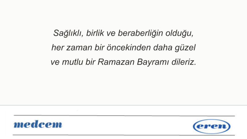 MEDCEM'DEN BAYRAM MESAJI 