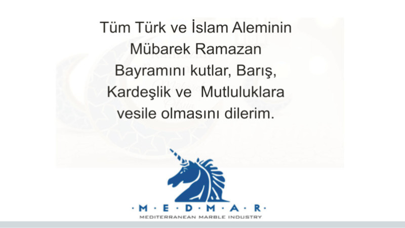 Medmar Mermer A.Ş.'den Bayram Mesajı 